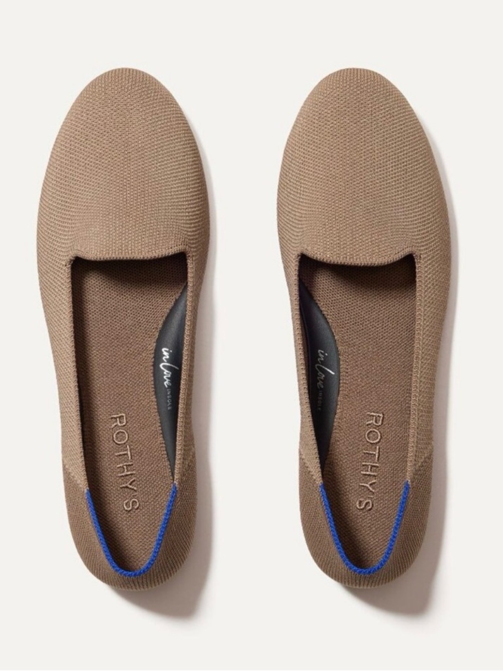 Rothy's The Lounge Loafer in Latte (Discontinued style/color)